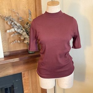 Madewell Mockneck Tee.